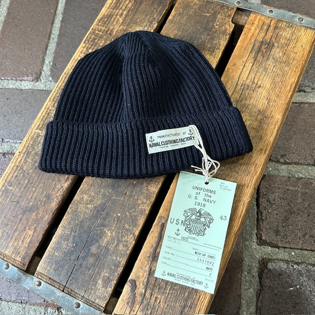 フリーホイーラーズ(FREEWHEELERS) -U.S. NAVY WATCH CAP PLAIN- U.S.NAVY UTILITY CLOTHING
