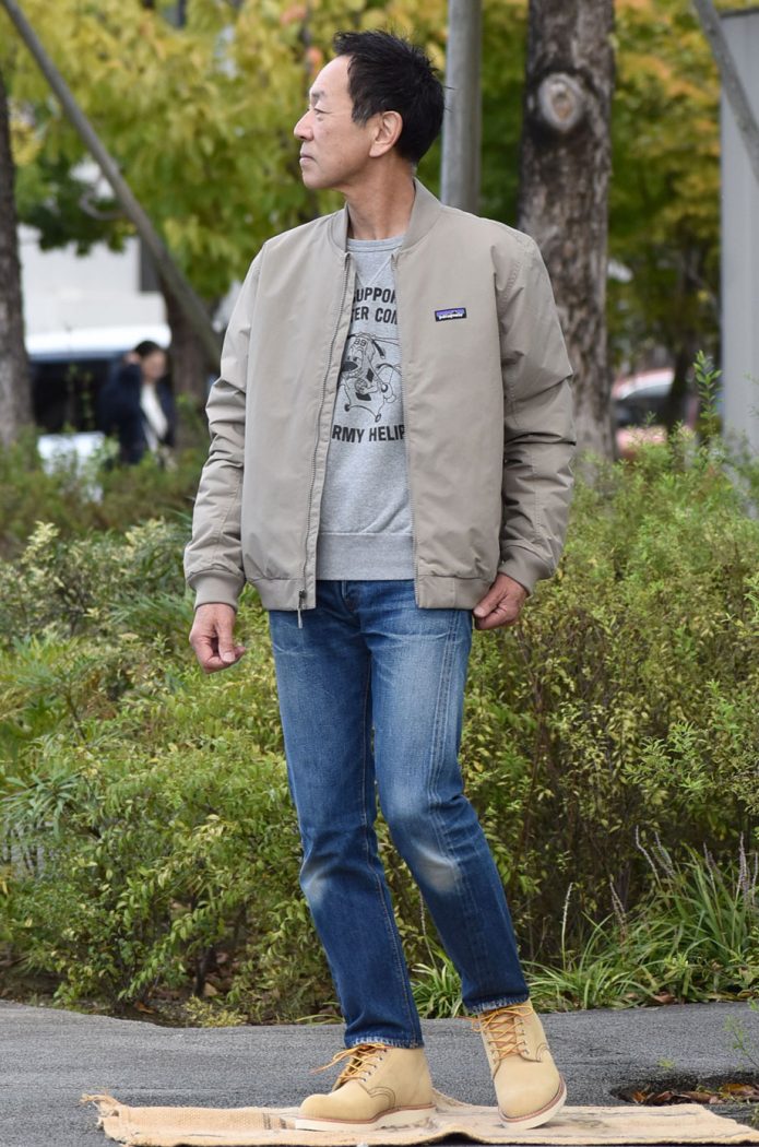 トップジミーのメンズコーディネート