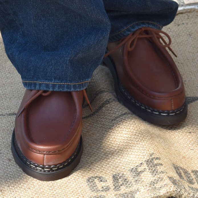 パラブーツ (PARABOOT) MICHAEL MARRON ミカエル チロリアンシューズ レディース 721203 トップジミーのレディースコーディネート画像