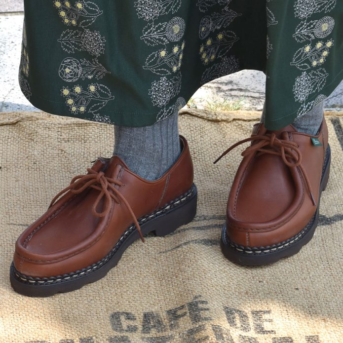 パラブーツ (PARABOOT) MICHAEL MARRON ミカエル チロリアンシューズ レディース 721203 トップジミーのレディースコーディネート画像