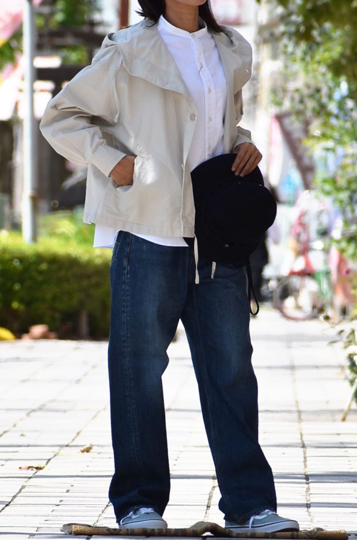 ナチュラルな大人カジュアル秋コーデ トップジミーのレディースコーディネート画像