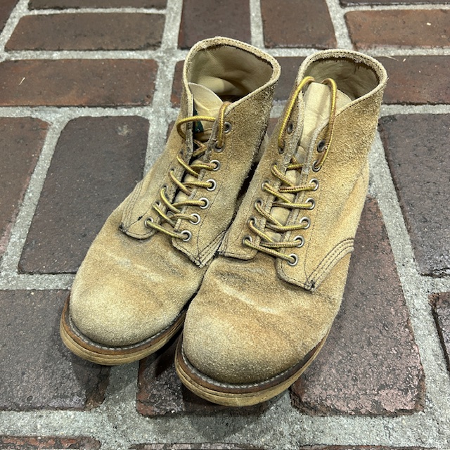 レッドウィング (RED WING) 6-INCH CLASSIC ROUND 6インチ クラシックラウンド ホーソーン「アビリーン」ラフアウト レザーワークブーツ 靴 スエード 8167