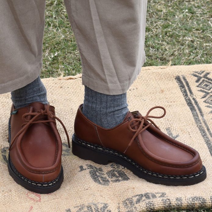 パラブーツ (PARABOOT) MICHAEL MARRON ミカエル チロリアンシューズ レディース 721203 トップジミーのレディースコーディネート画像