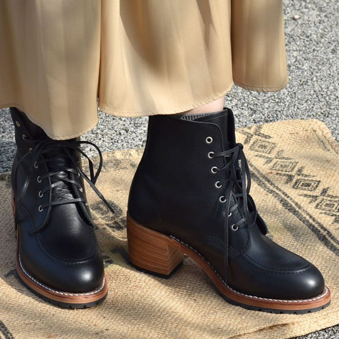 レッドウィング (RED WING) CLARA クララ レザーブーツ 靴 3405 トップジミーのレディースコーディネート画像