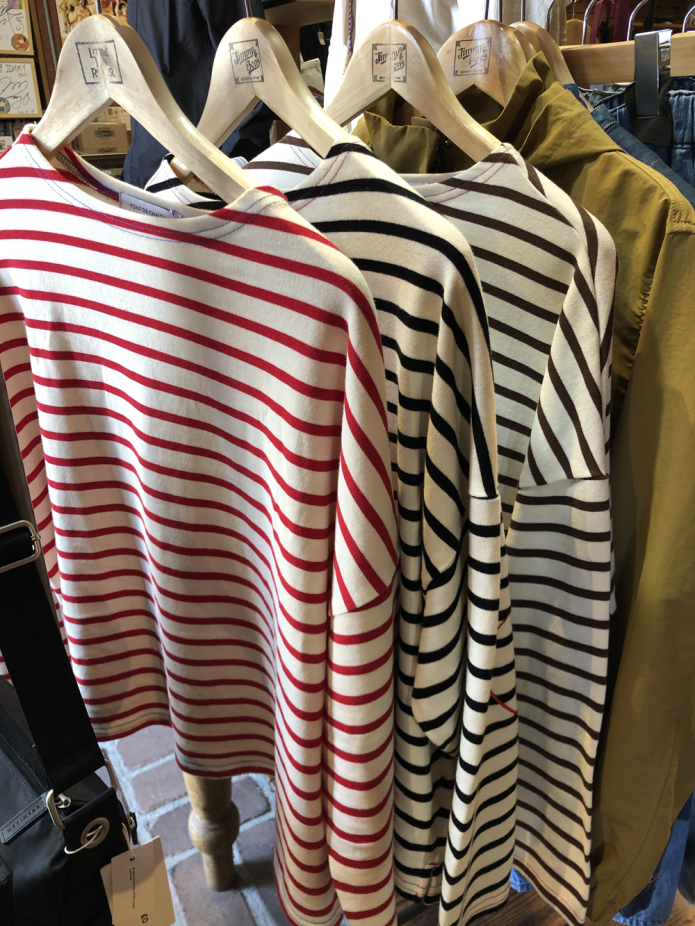 ポンデシャロン (PONT DE CHALONS)
ハートパッチボーダーT
長袖Tシャツ ワイドTシャツ