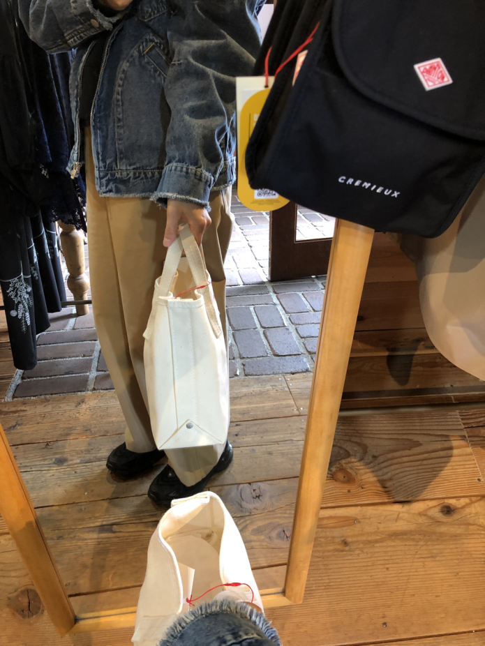 ダントン (DANTON) VOSGES MOYEN COTTON CANVAS TOTE BAG キャンバストートバッグ