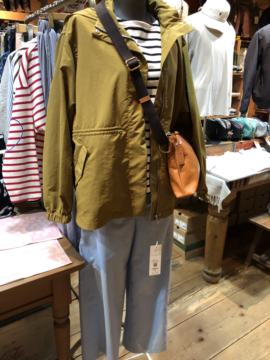 ポンデシャロン (PONT DE CHALONS) シームポケットクロップドパンツ コットンパンツ