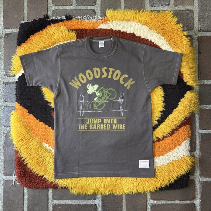 トイズマッコイ TOYS McCOY PEANUTS TEE -WOODSTOCK KING OF COOL-