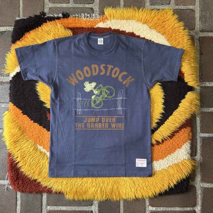 トイズマッコイ TOYS McCOY PEANUTS TEE -WOODSTOCK KING OF COOL-