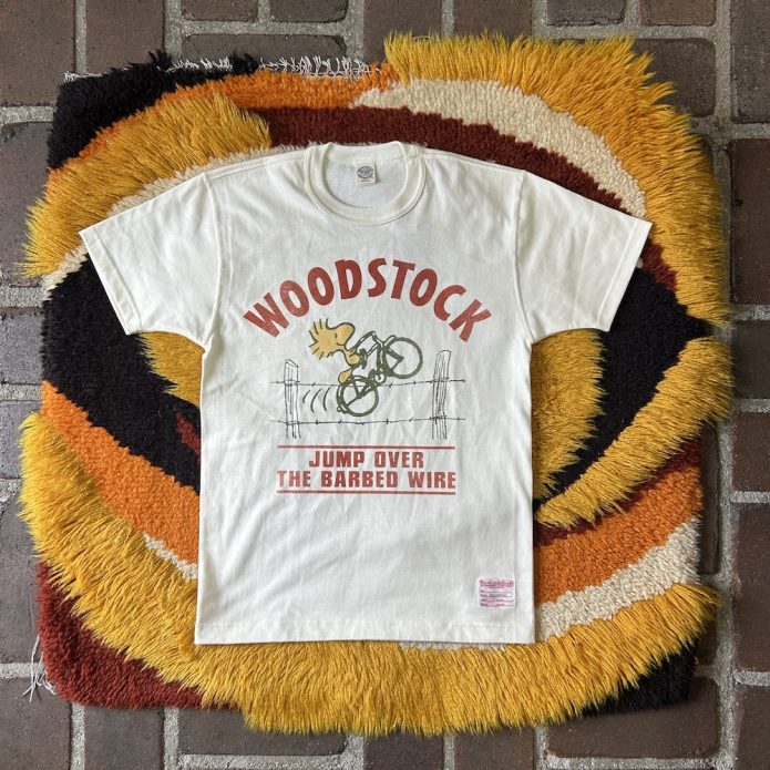 トイズマッコイ TOYS McCOY PEANUTS TEE -WOODSTOCK KING OF COOL-