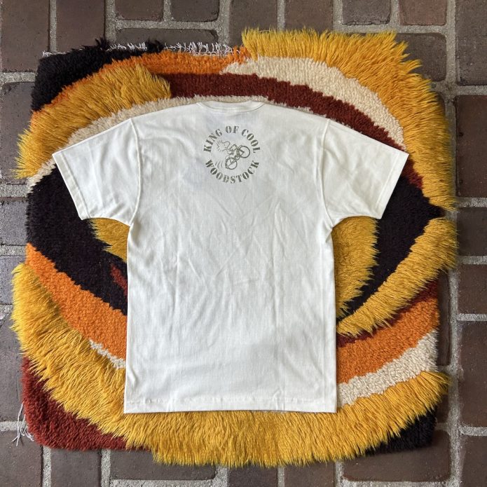 トイズマッコイ TOYS McCOY PEANUTS TEE -WOODSTOCK KING OF COOL-