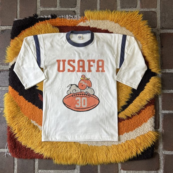 トイズマッコイ TOYS McCOY SNOOPY FOOTBALL SHIRT -USAFA 30-