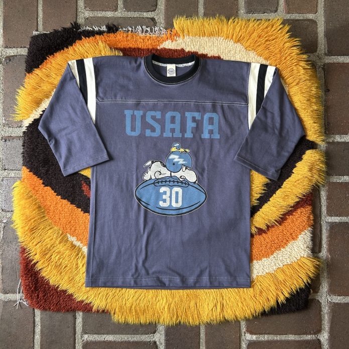 トイズマッコイ TOYS McCOY SNOOPY FOOTBALL SHIRT -USAFA 30-
