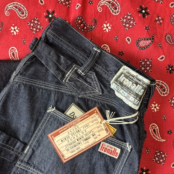 フリーホイーラーズ (FREEWHEELERS) -Lot 102 DENIM OVERALLS- 1920-1930s STYLE WORK CLOTHING Original 10oz Indigo Denim アイアンオール デニムワークパンツ 2612002
