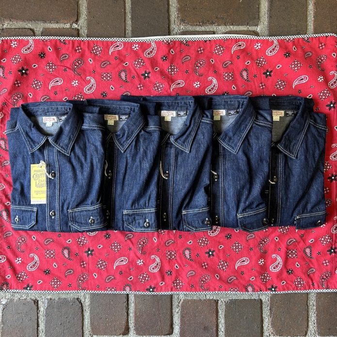 フリーホイーラーズ FREEWHEELERS -Gemsa- MECHANIC SHIRT