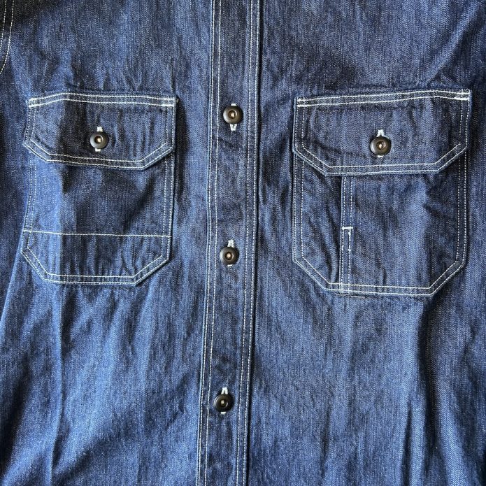 フリーホイーラーズ FREEWHEELERS -Gemsa- MECHANIC SHIRT