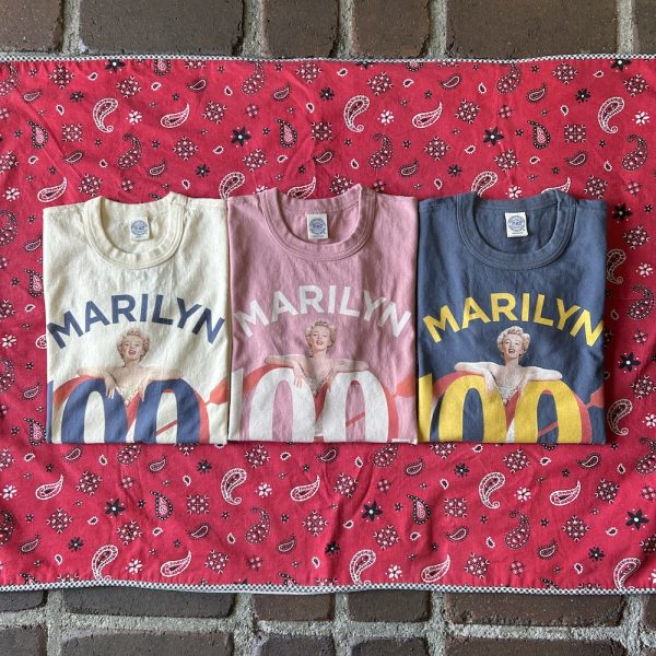 トイズマッコイ TOYS McCOY MARILYN MONROE TEE -ARROW SHOT HEART-
