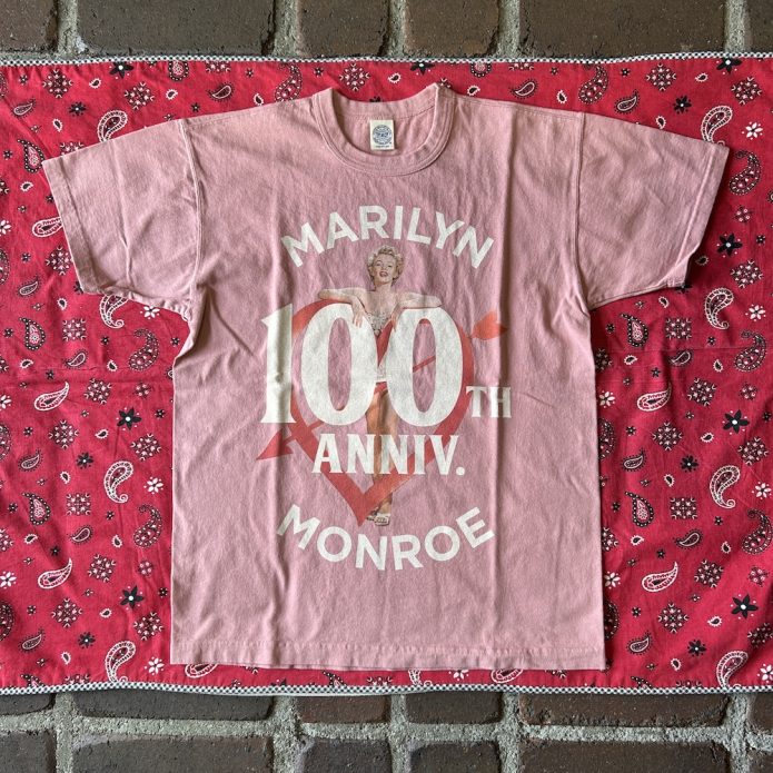 トイズマッコイ TOYS McCOY MARILYN MONROE TEE -ARROW SHOT HEART-