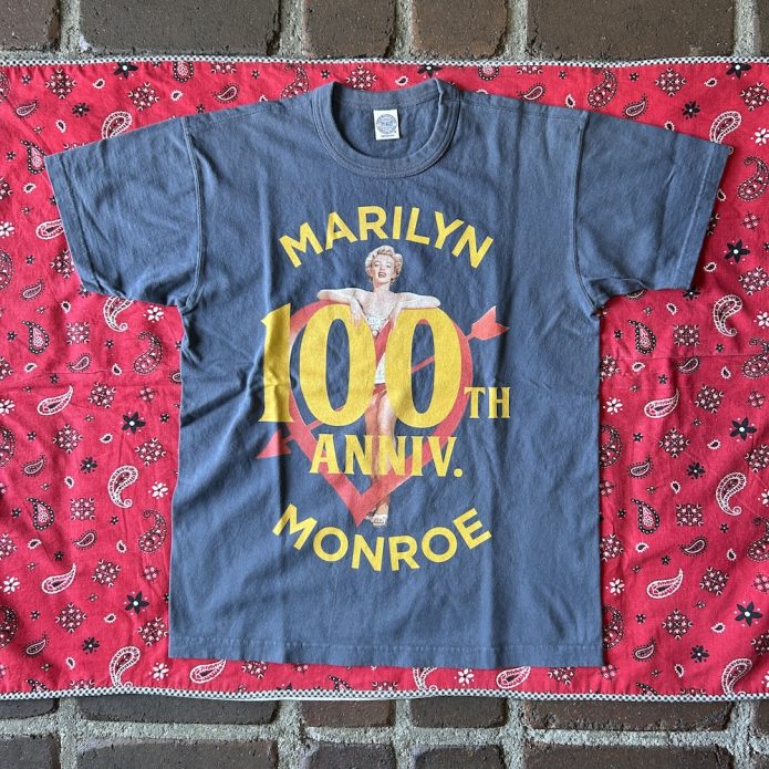 トイズマッコイ TOYS McCOY MARILYN MONROE TEE -ARROW SHOT HEART-