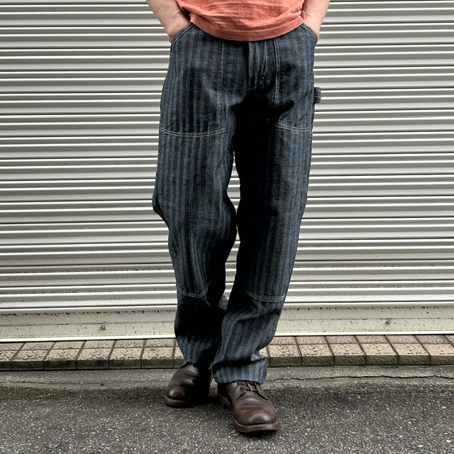 コリンボ (COLIMBO) Coalwood Painter Pants "Indigo Herringbone" ペインターパンツ ZB-0208