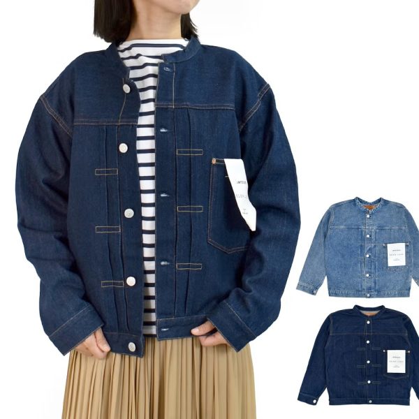 ケレン (KELEN) BRENDA BIG TRUCKER JACKET ブレンダビックトラッカージャケット スタンドカラージージャン デニムジャケット トラッカージャケット ケレン×リノコラボ