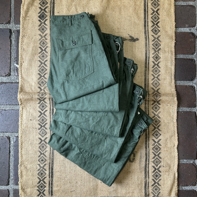 オアスロウ (orSlow) SLIM FIT FATIGUE PANTS コットンパンツ 01-5032