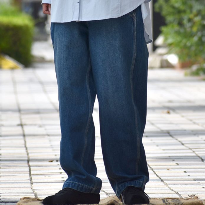 KELEN(ケレン) MARNY ジーンズ デニムパンツ ワイドパンツ バレルパンツ LKL26FPT2166 トップジミーのレディースコーディネート画像